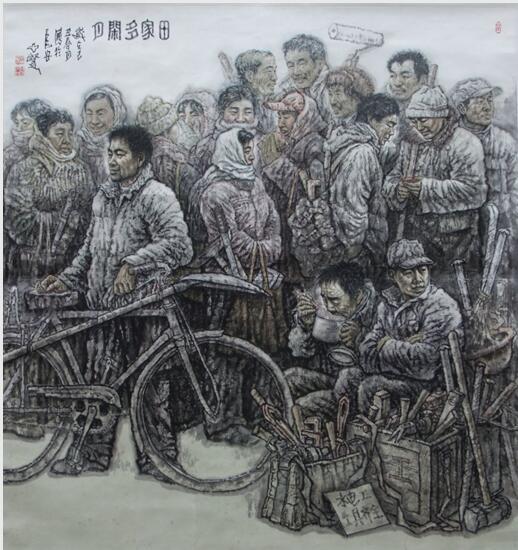 西安名人字畫,