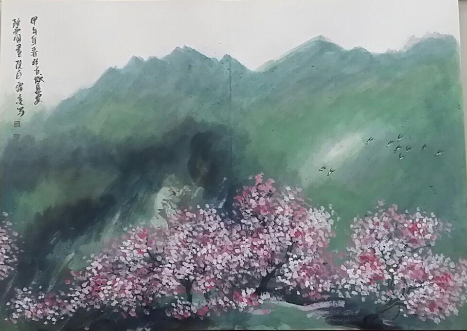 西安書法作品
